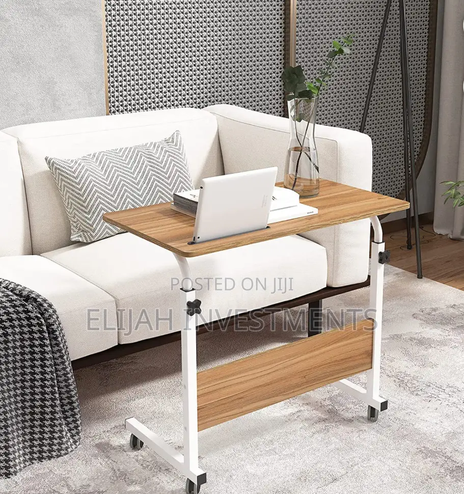 Adjustable Free Standing Laptop Table With Wheels
