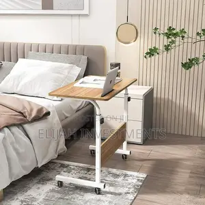 Adjustable Free Standing Laptop Table With Wheels