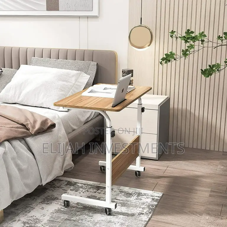 Adjustable Free Standing Laptop Table With Wheels