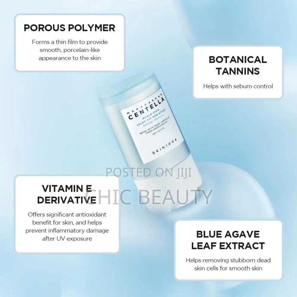 SKIN 1004 Madagascar Centella Hyalu-Cica Silky-Fit Sun Stick