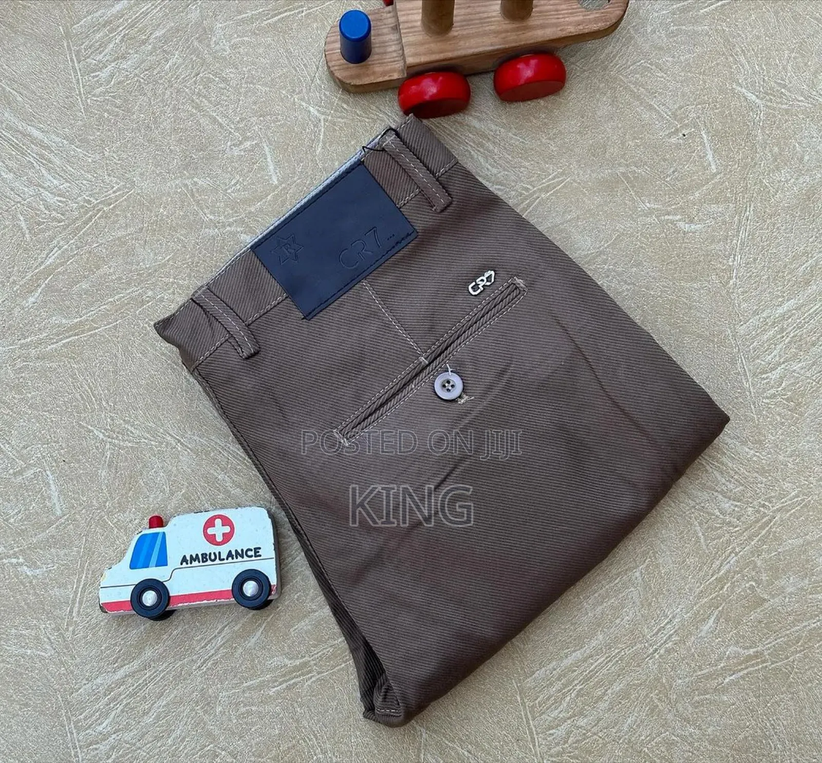 Kaki Trouser. On Go