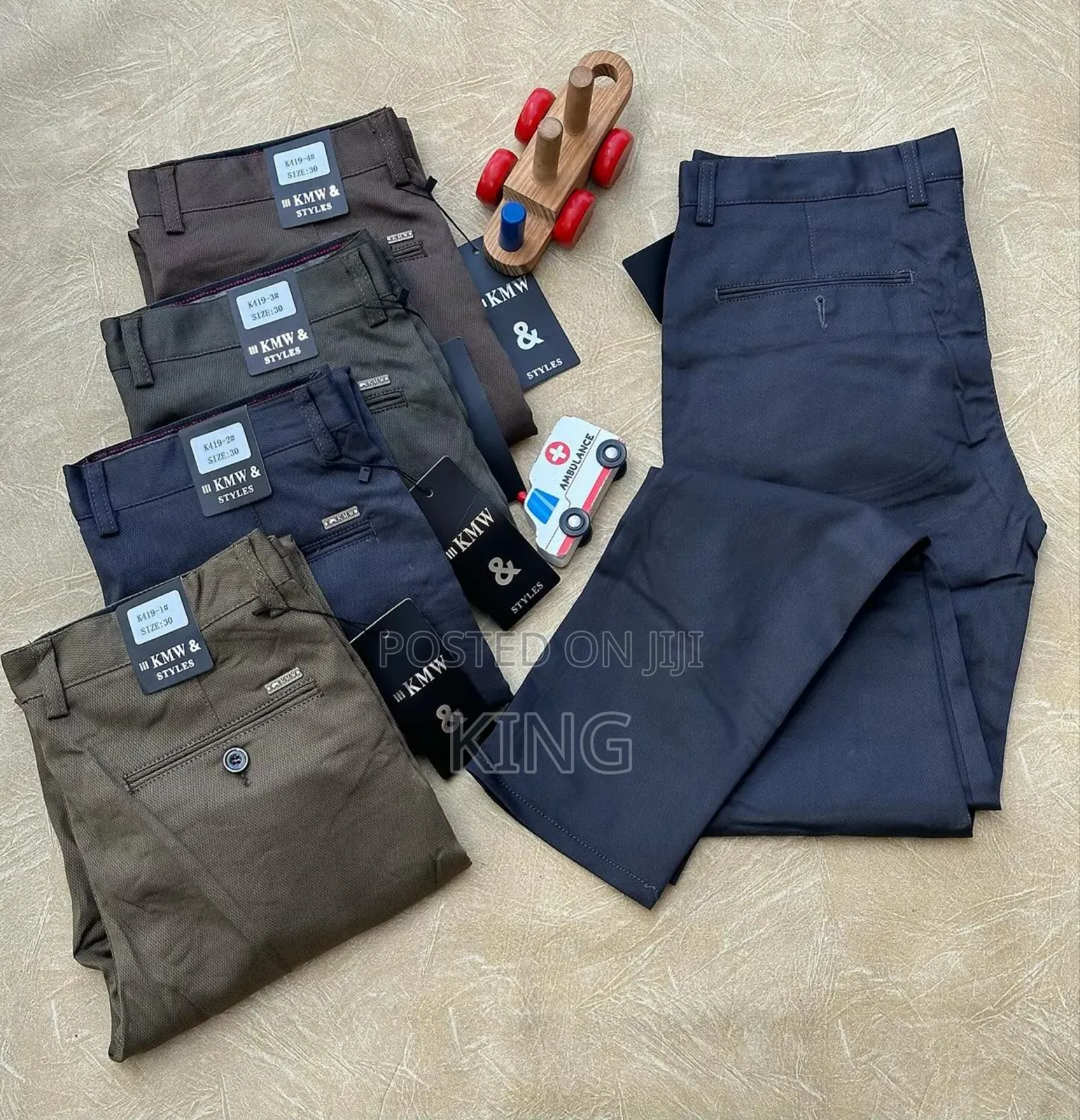 Hunk Kaki Trouser. New.