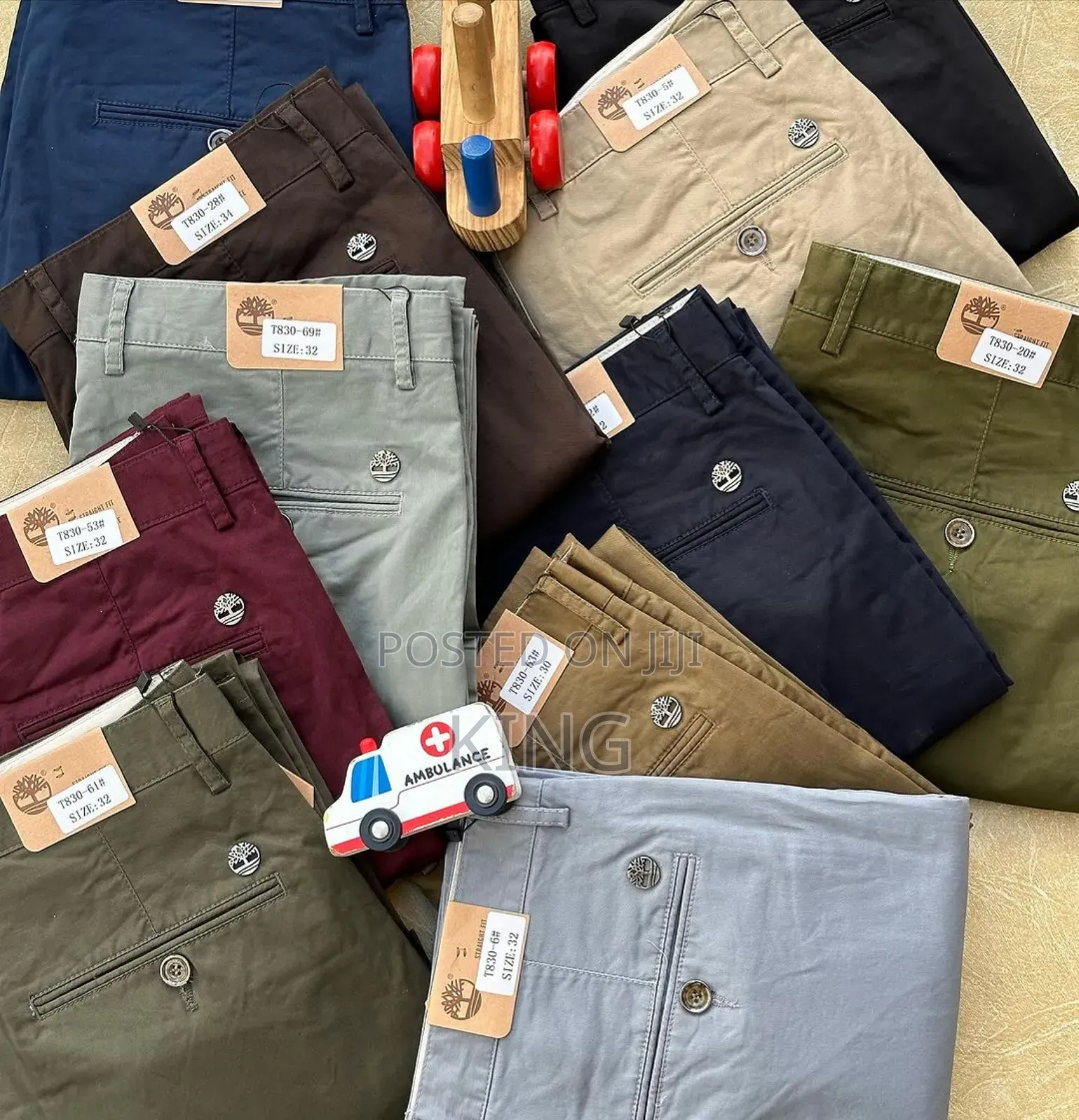 Ionic Kaki Trouser. New