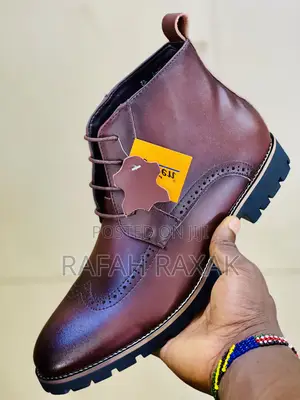 New Classic Men’S G-Ten Maroon Oxford Boots