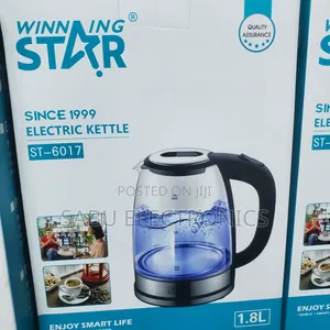 Winningstar Glass Electric Kettle 1.8L