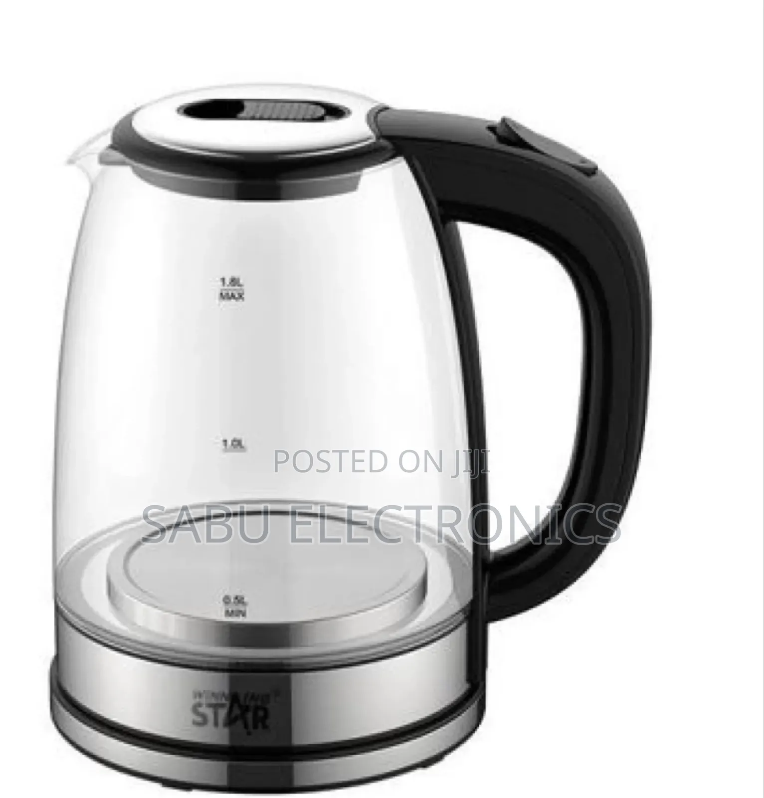 Winningstar Glass Electric Kettle 1.8L