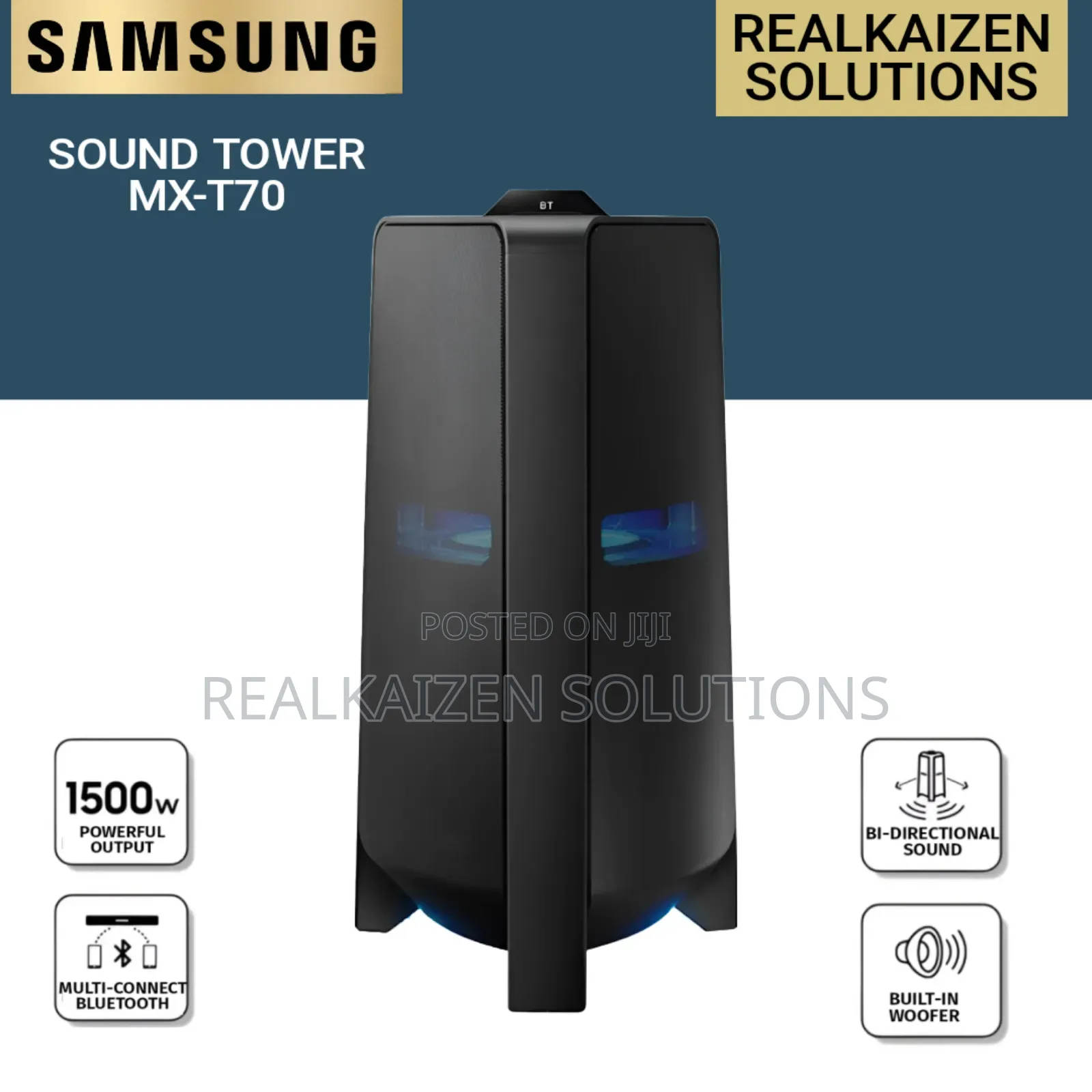 SAMSUNG Bidirectional High Power Sound Tower Speaker 1500W