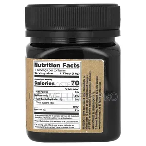 Manuka Honey Raw and Unpasteurized UMF 10+, MGO 263+ (250 G)