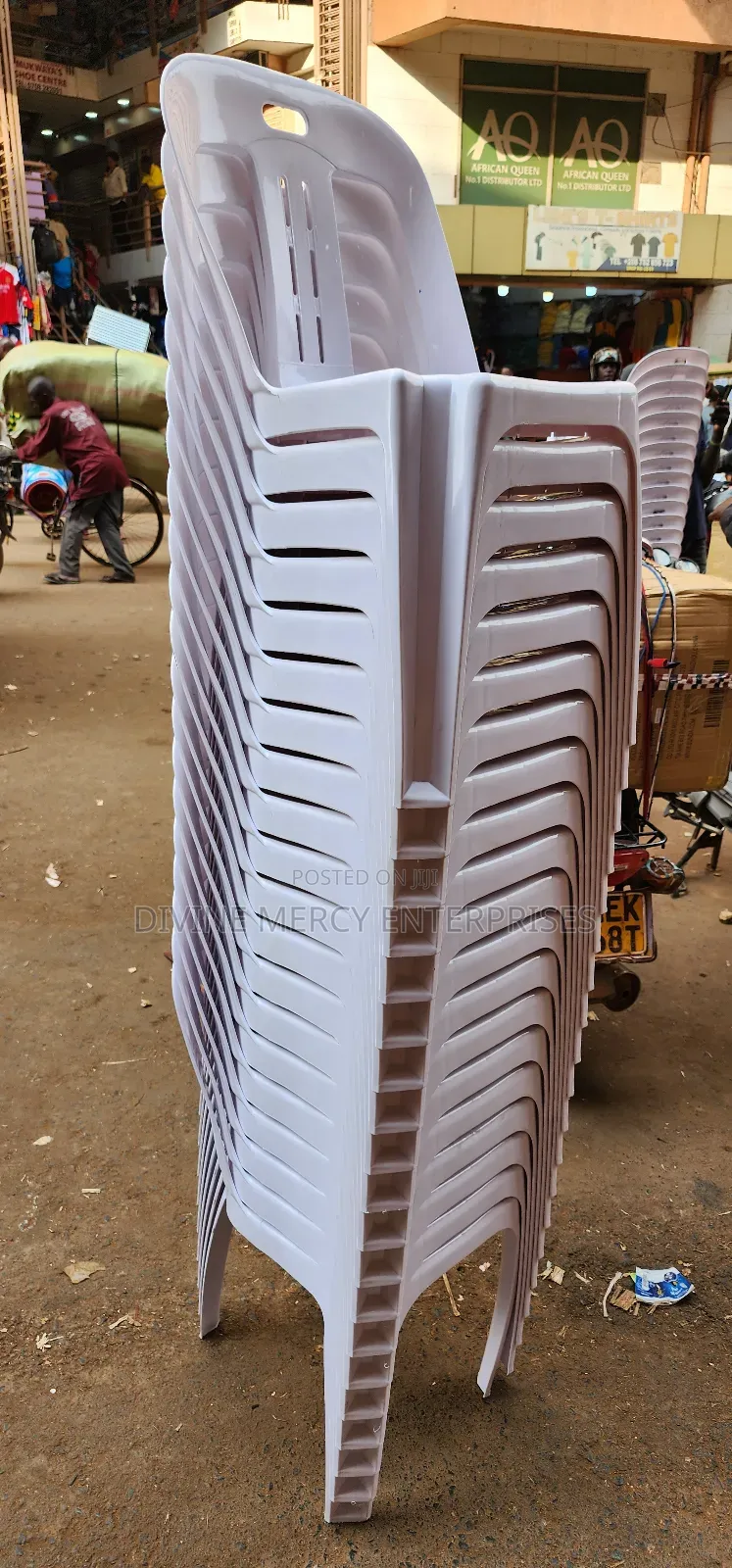 Plastic Armless Chairs