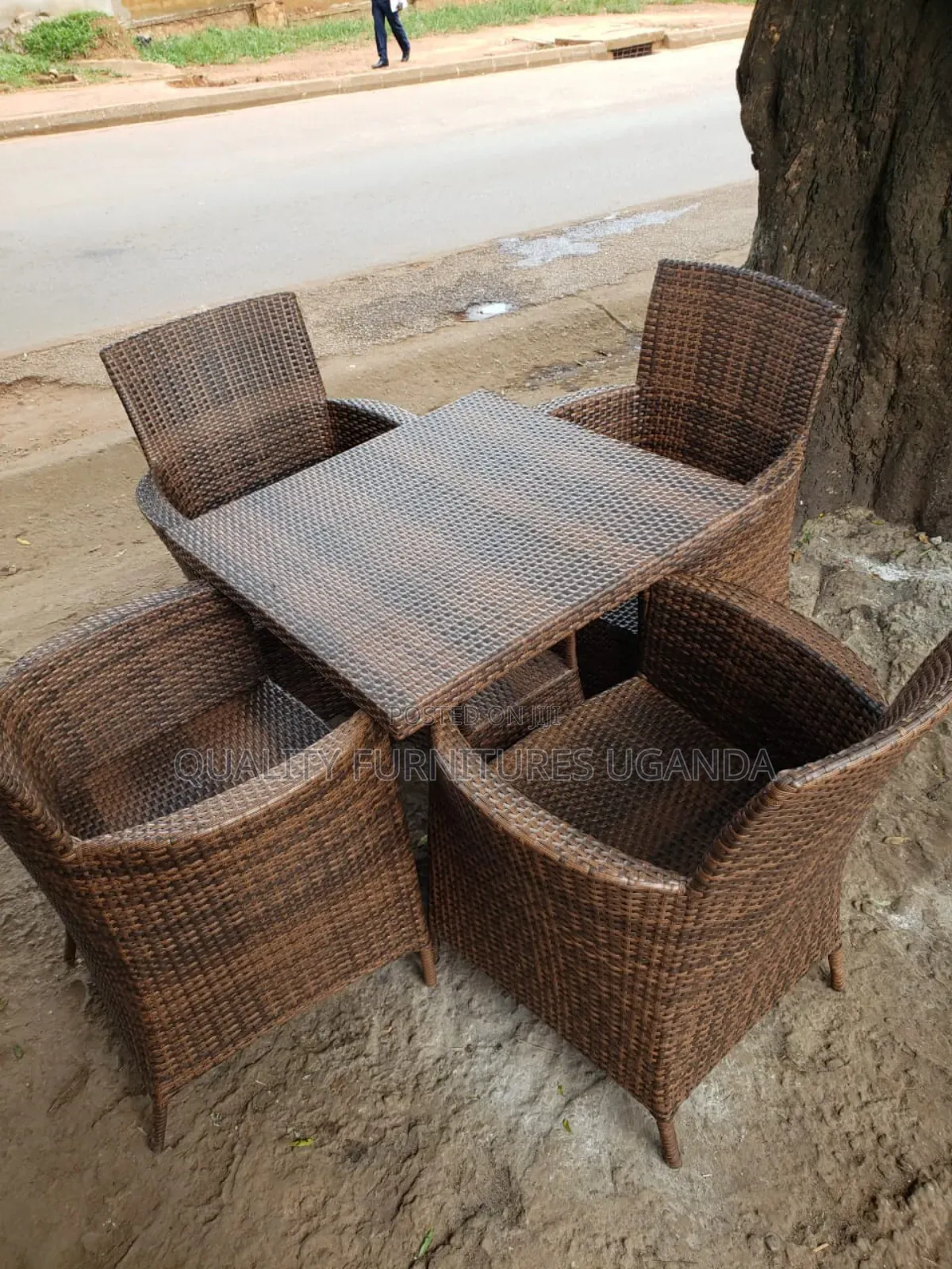 4 Sitter Rattan Dinning Table on Order