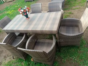6 Sitter Rattan Dinning Table on Order