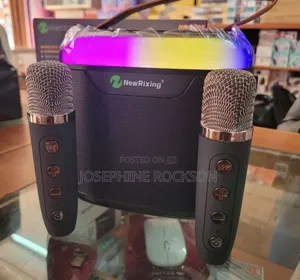 Wireless Speaker With Two Microphone
