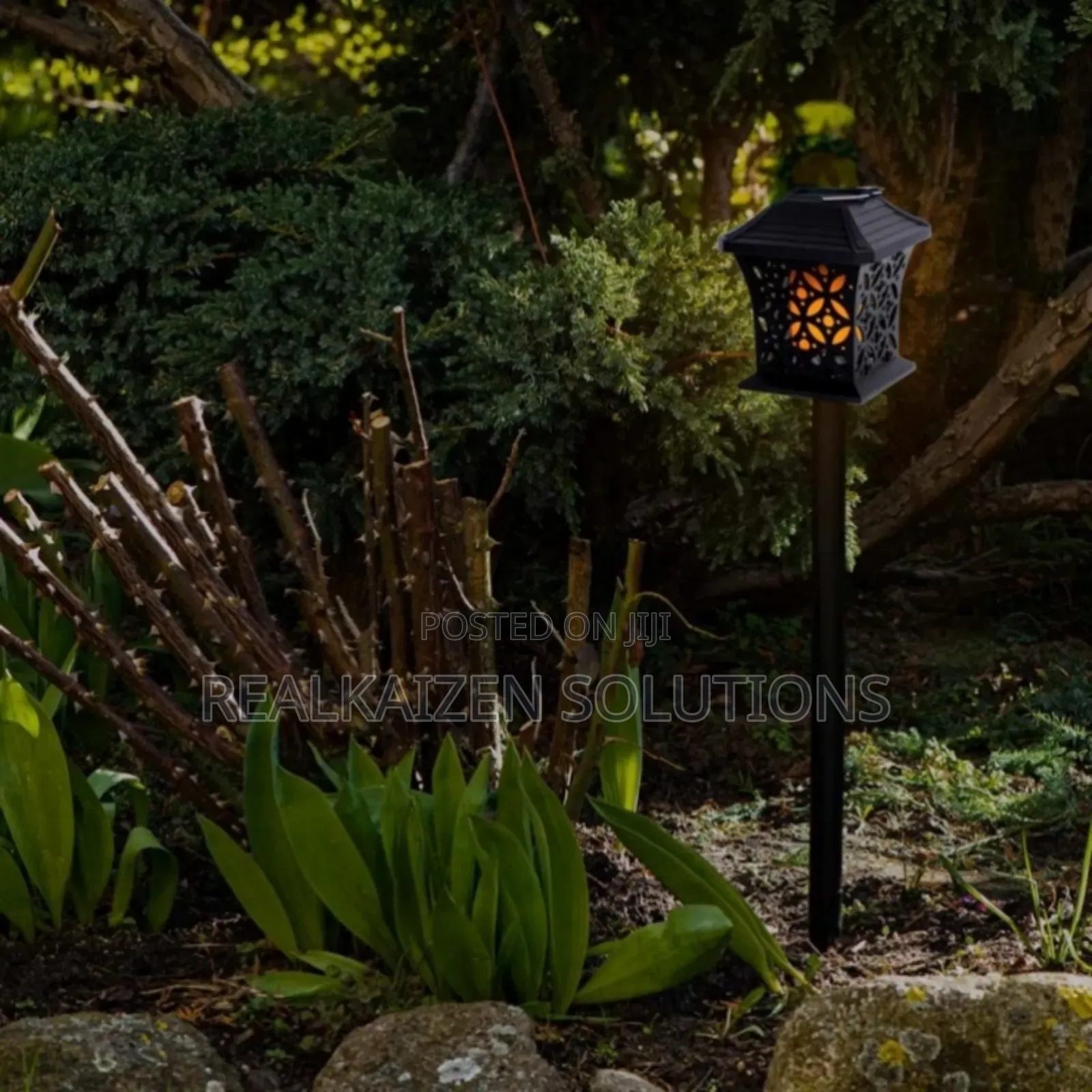 Waterproof Solar Tungsten Filament Garden Lamp Light