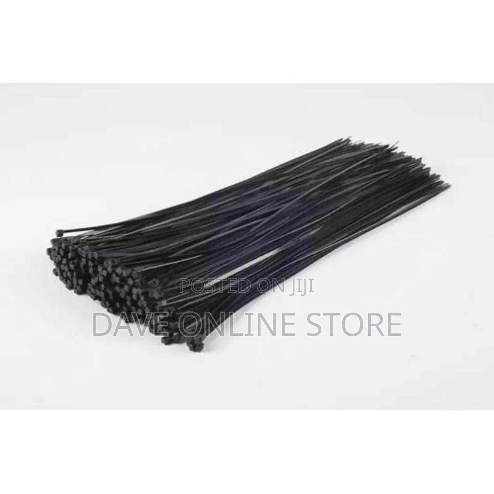 100 Pieces Strong Nylon Zip Ties,Black