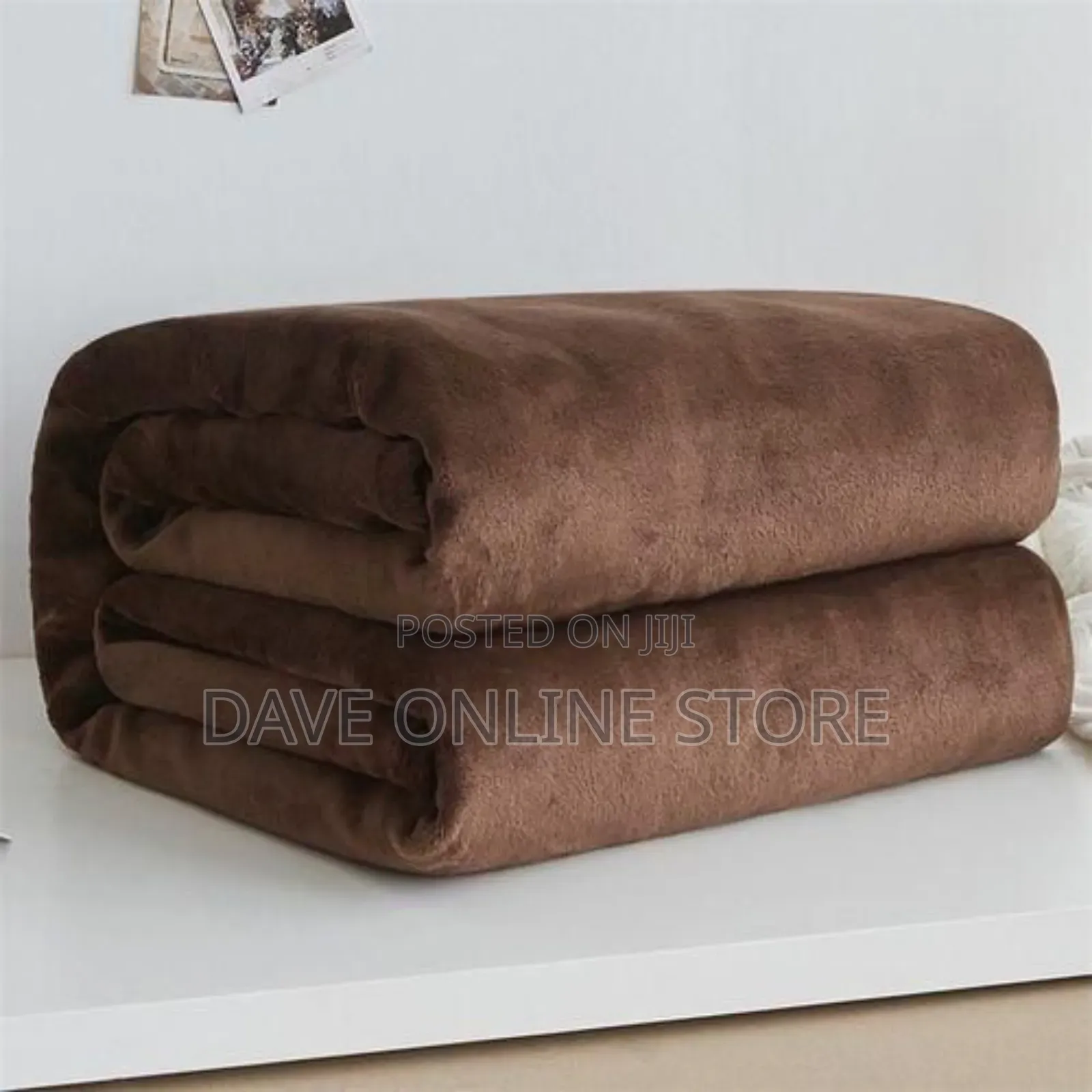 Super Soft Coral Fleece Blanket -Coffee
