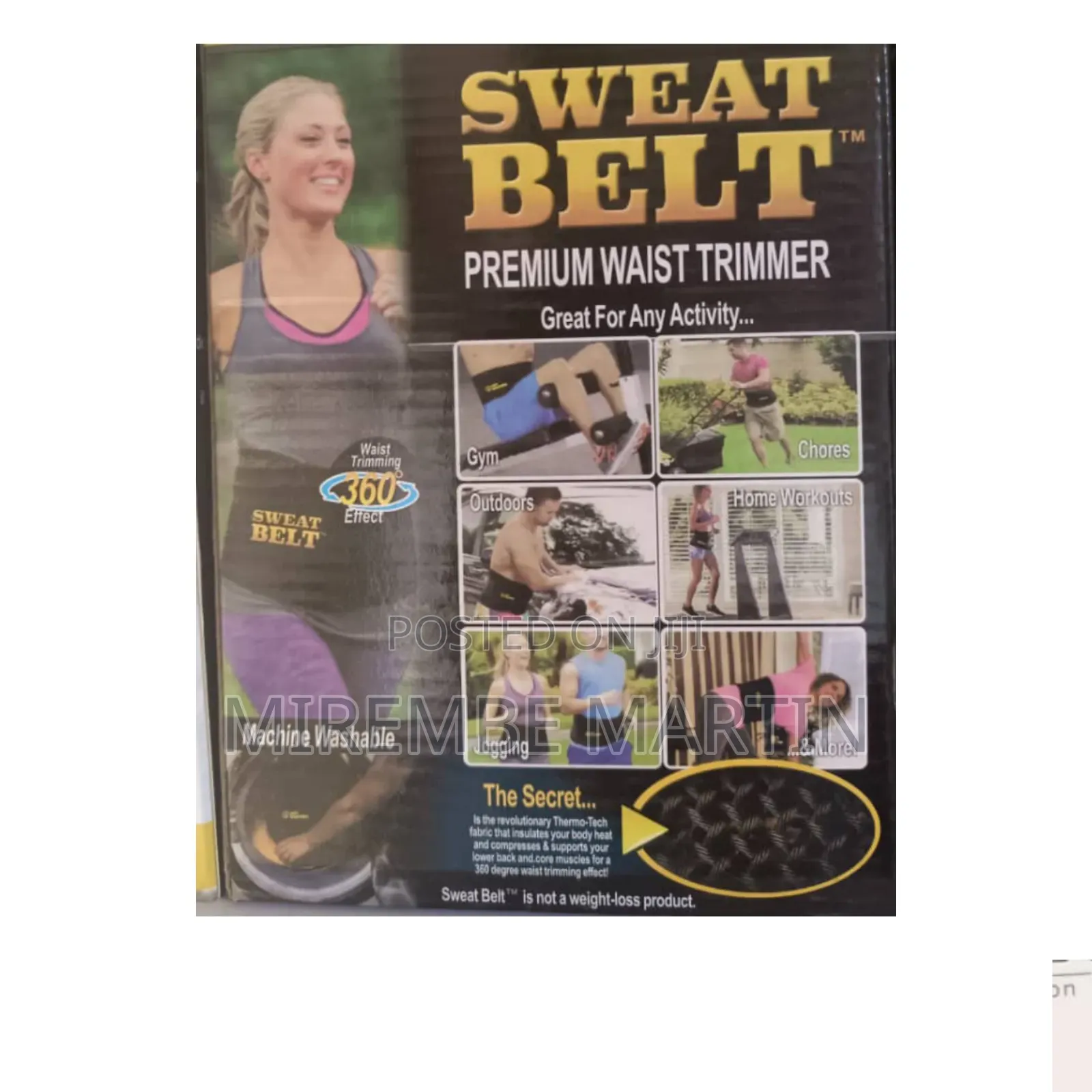 Sweat Belt for Ladies.