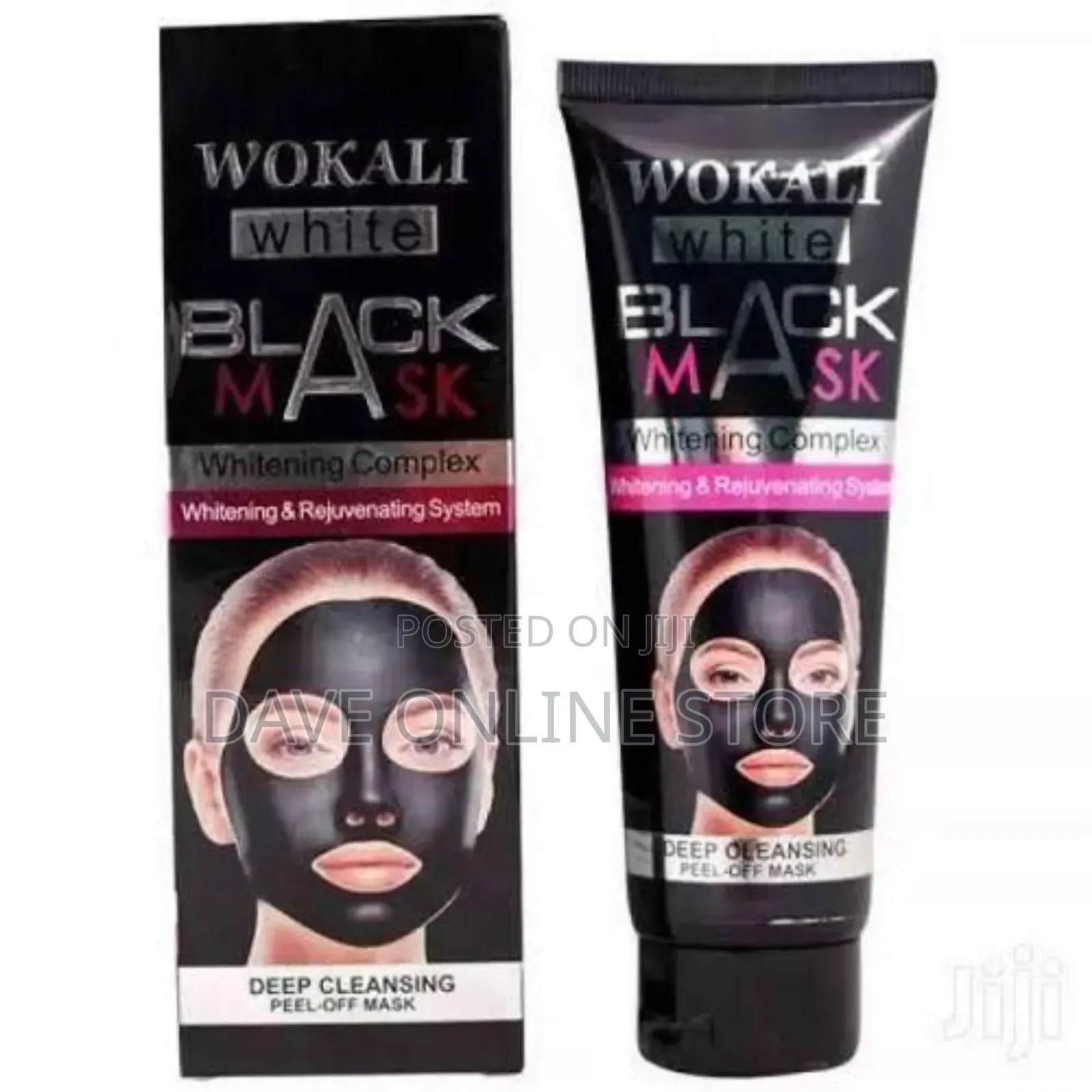 Wokali Black Mask Whitening Complexion Peel Off 130ml