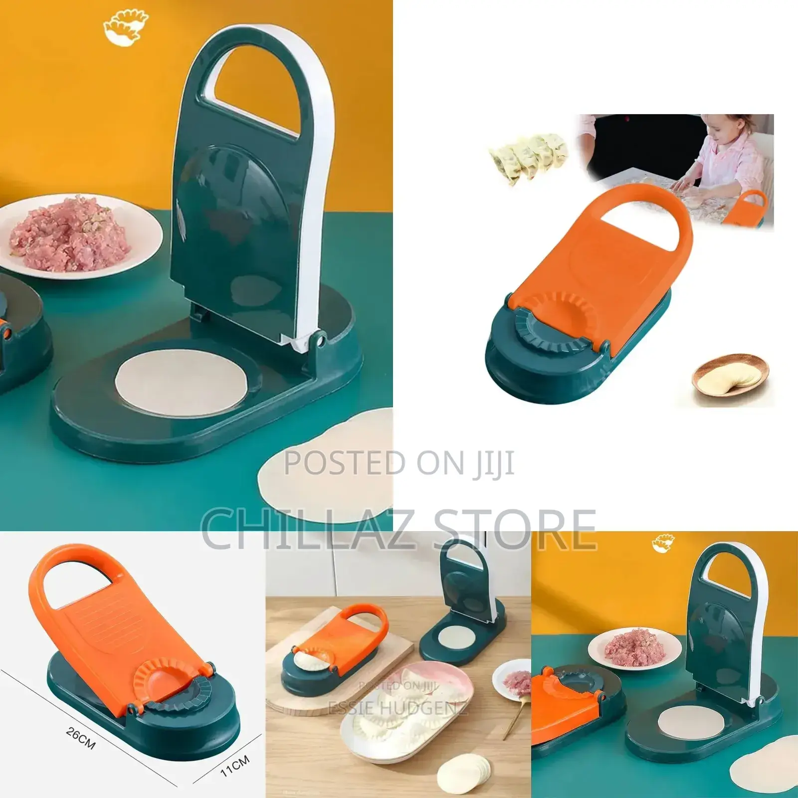Double Plastic Dumpling Maker