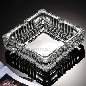 Square Glass Ashtray Cool Ashtrays