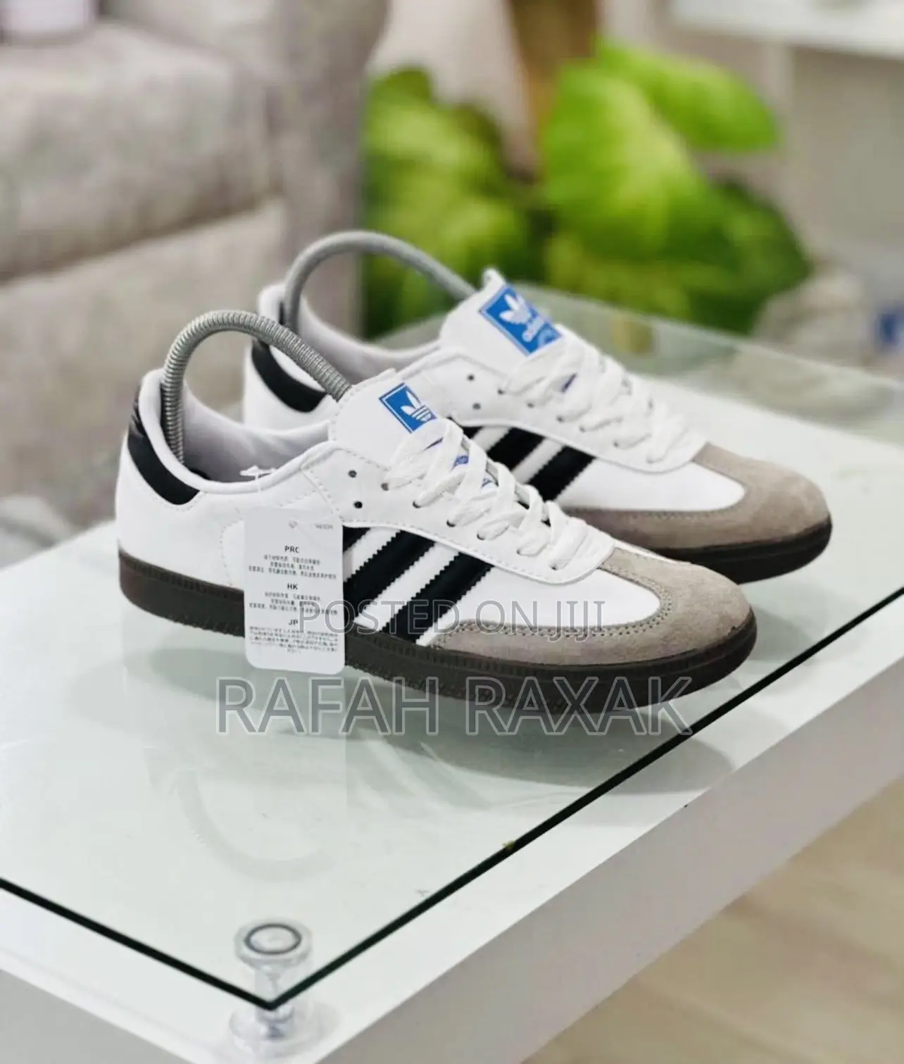 Original Black/White Adidas Samba Sneakers