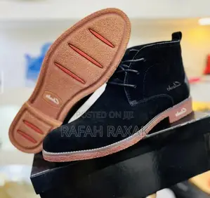 Original Men’S Clarks Suede Casual Ankle Boots