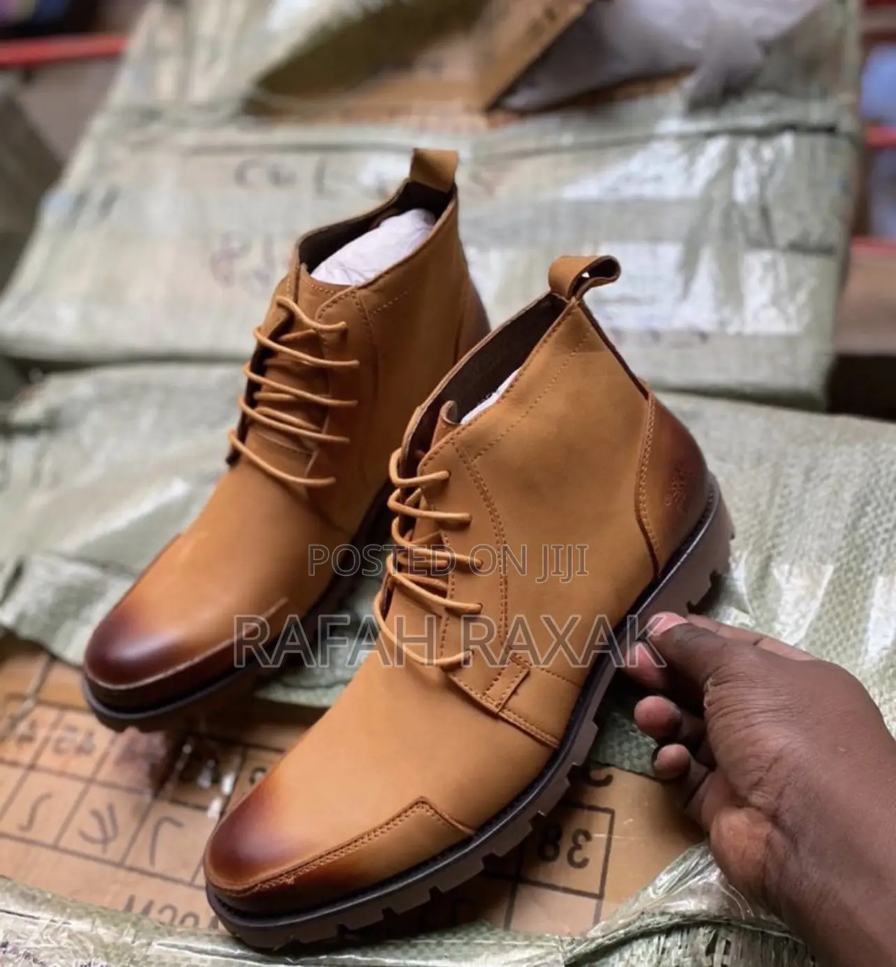 Original Brown Timberland Casual Premium Leather Boots