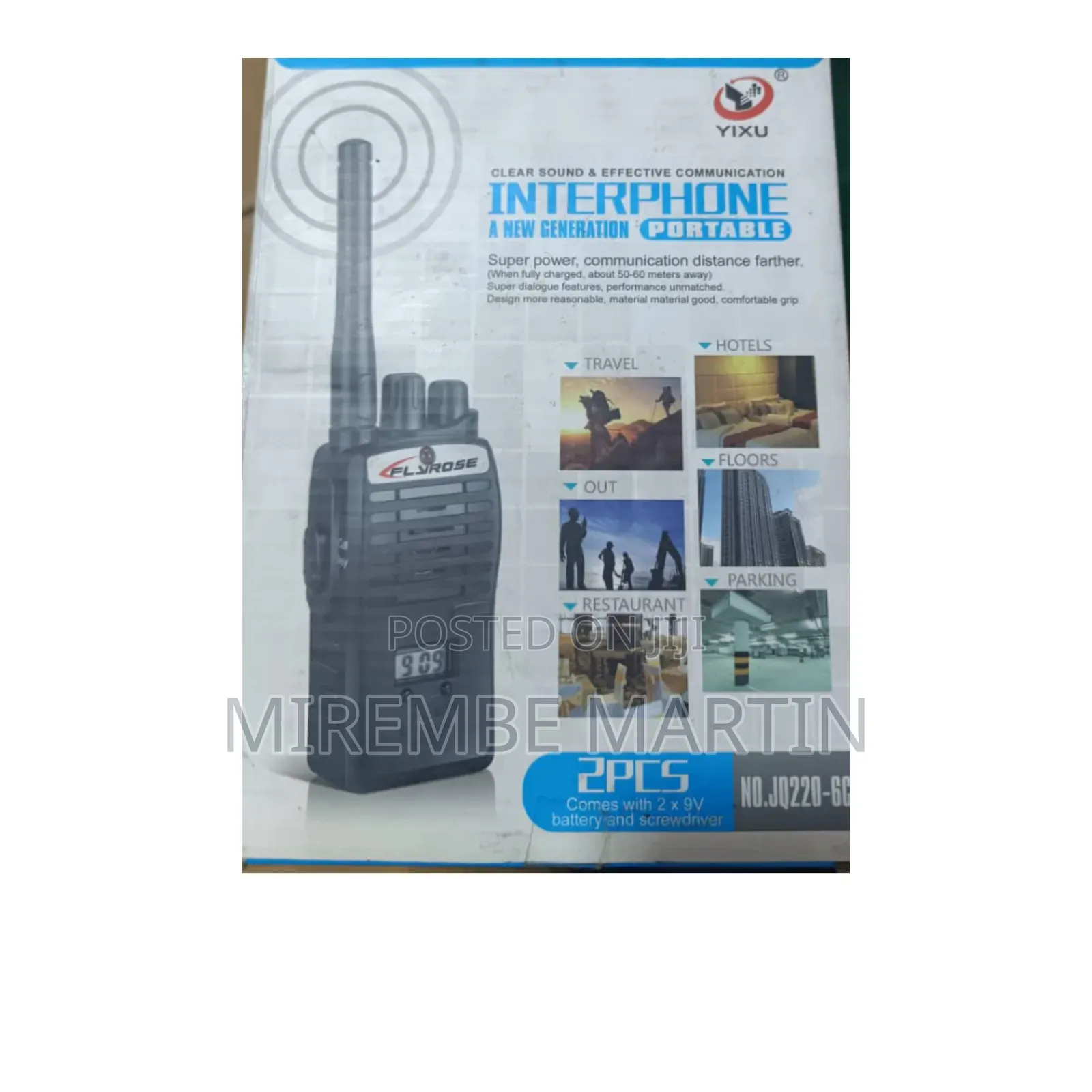 Interphone Flyrose Kids Walkie Talkie.