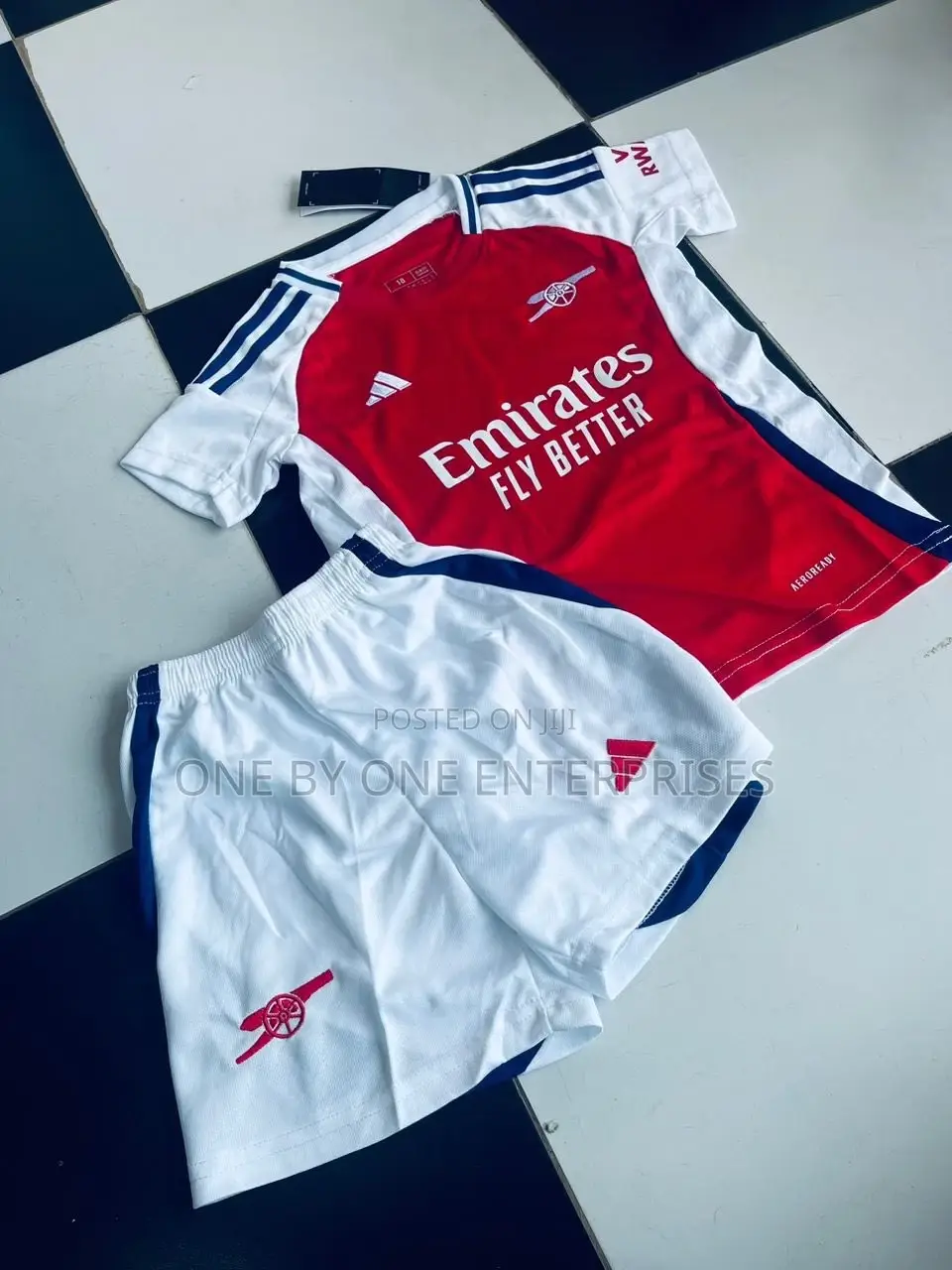 Arsenal Home Jersey 24/25 Kids Full Kit Player's Version
