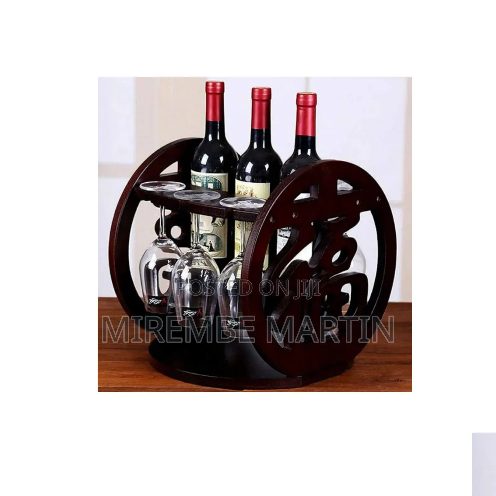 Wooden Wine Bottle Storage Rack Holder.