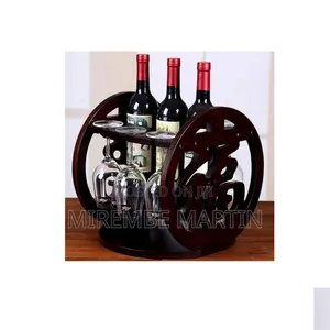 Wooden Wine Bottle Storage Rack Holder.