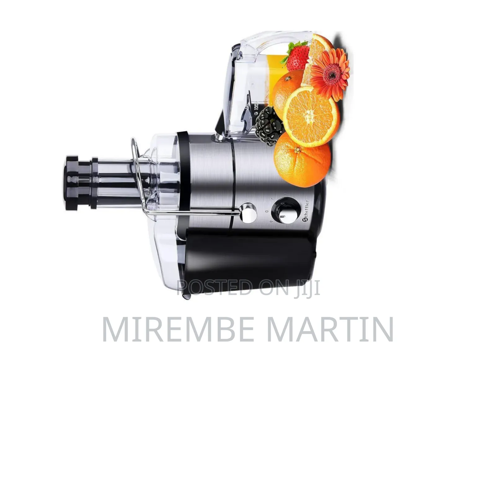 Scheffler Electric Juicer.
