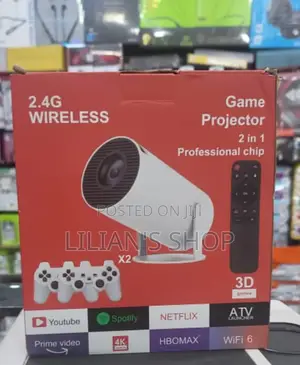 2.4G Wireless Game Projector