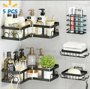 5 PCS Bathroom Organiser/ Shower Room Organiser