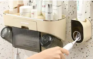 Multi-Purpose Bathroom Holder and Dispenser