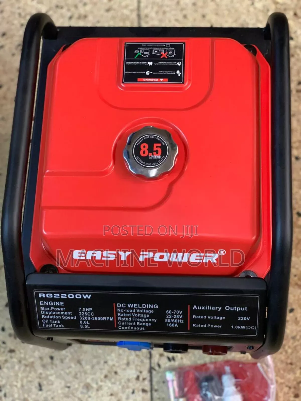 Welding Generator 160amps (1kw DC) EASY POWER