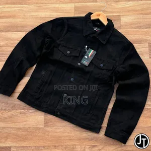 Black Denim Jean Jacket