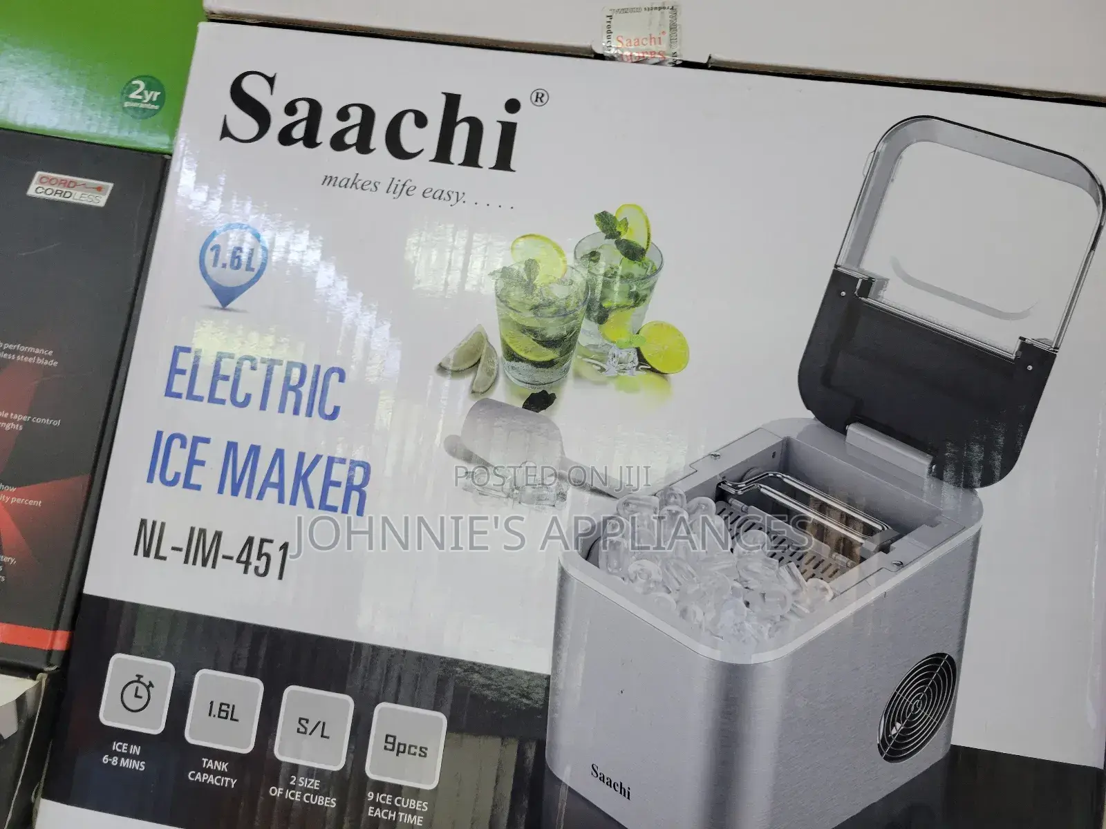 Saarch Electric Ice Maker Machine 1.6L
