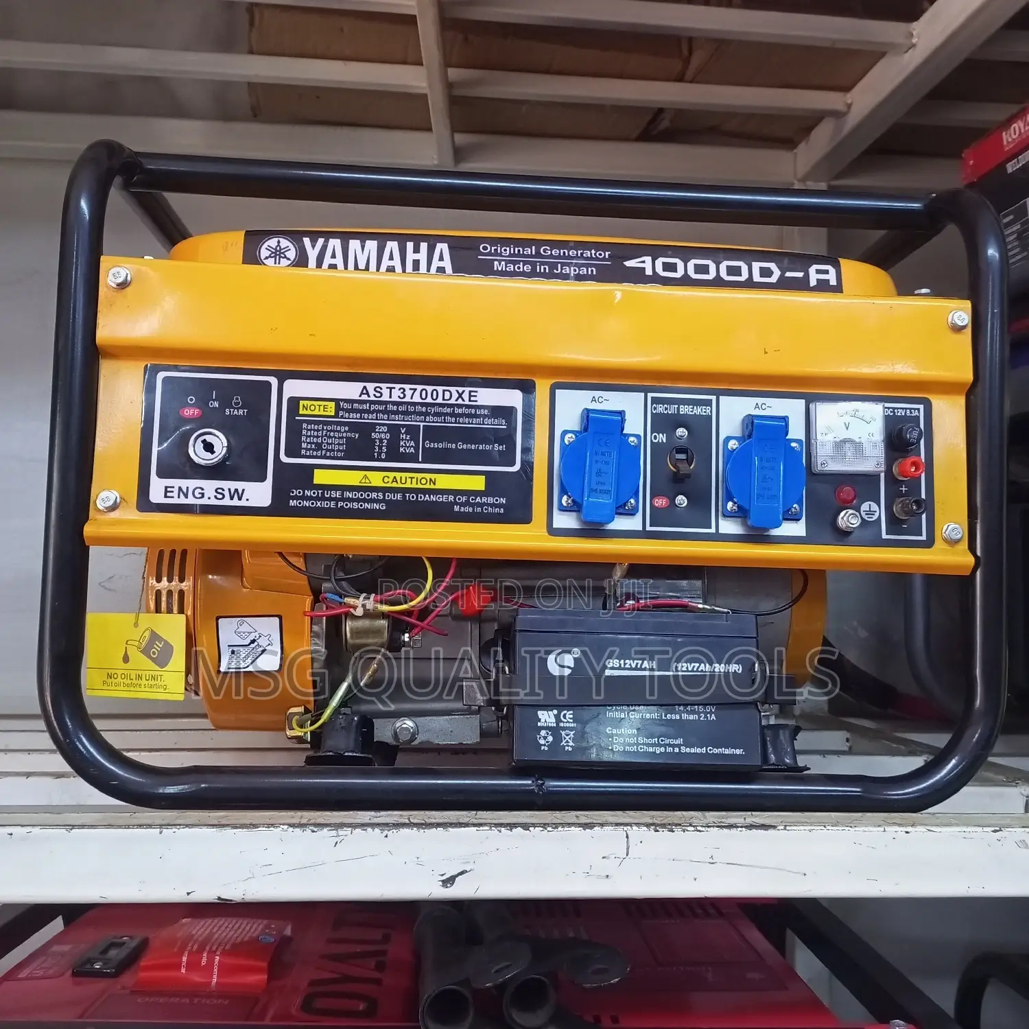 Gasoline Generator 3.5 Kva