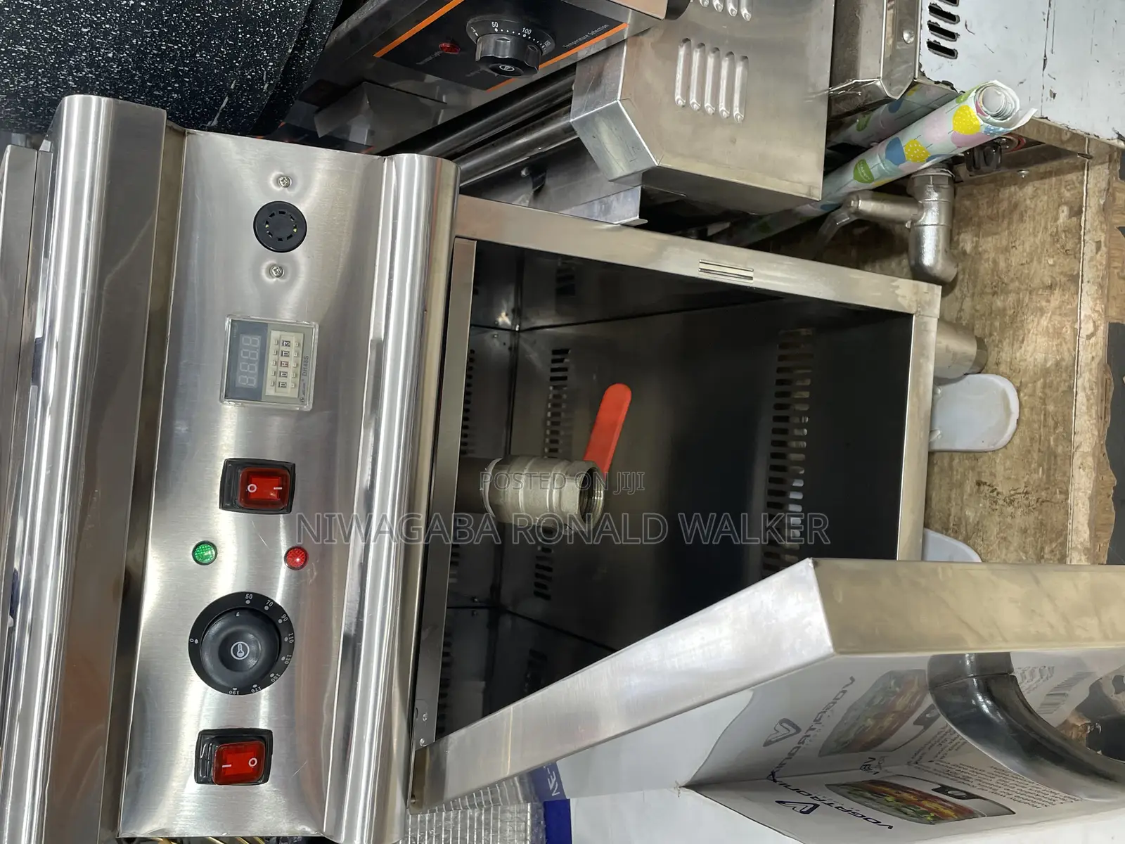 30L Standalone Commercial Electric Deepfryer With a Store