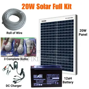 20W Solar System (Lighting Phone Charging)