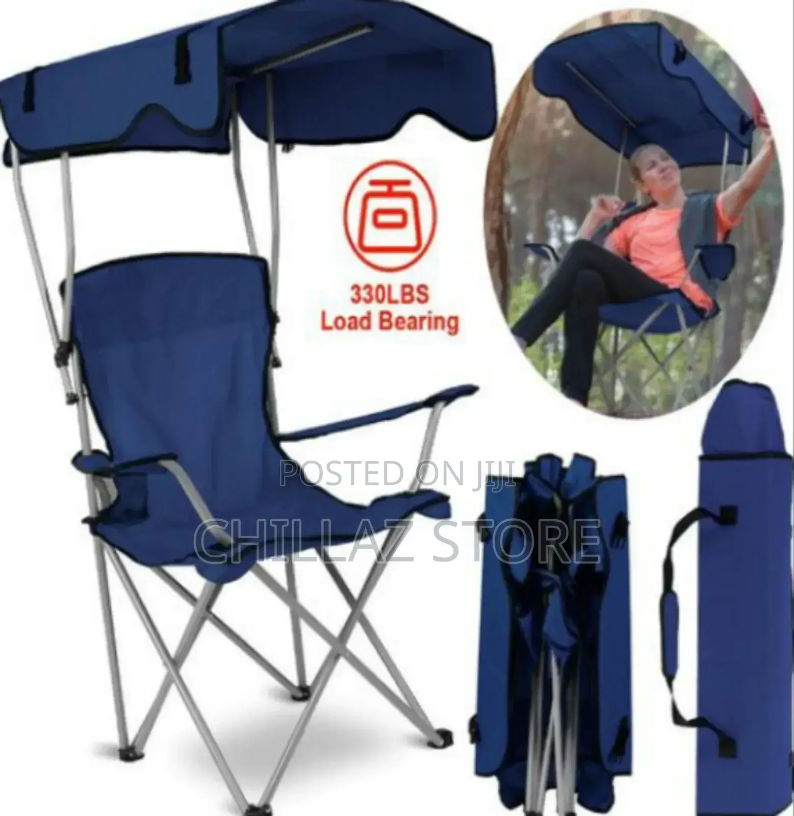Beach Chair With Umbrella