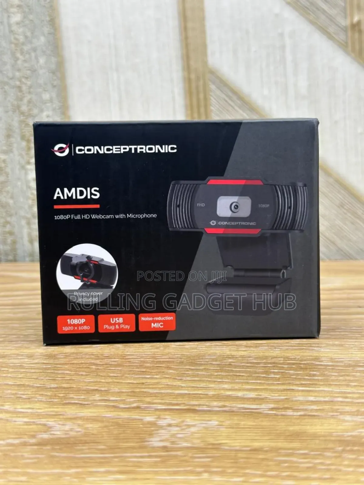 AMDIS04R 1080P Full HD Webcam With Microphone