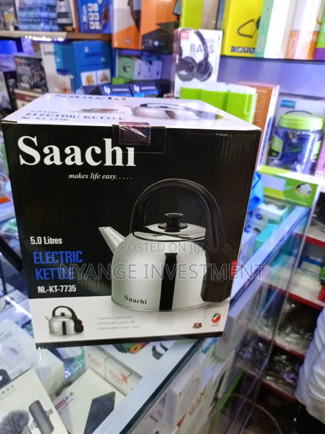 Electric Kettle Saachi 5l