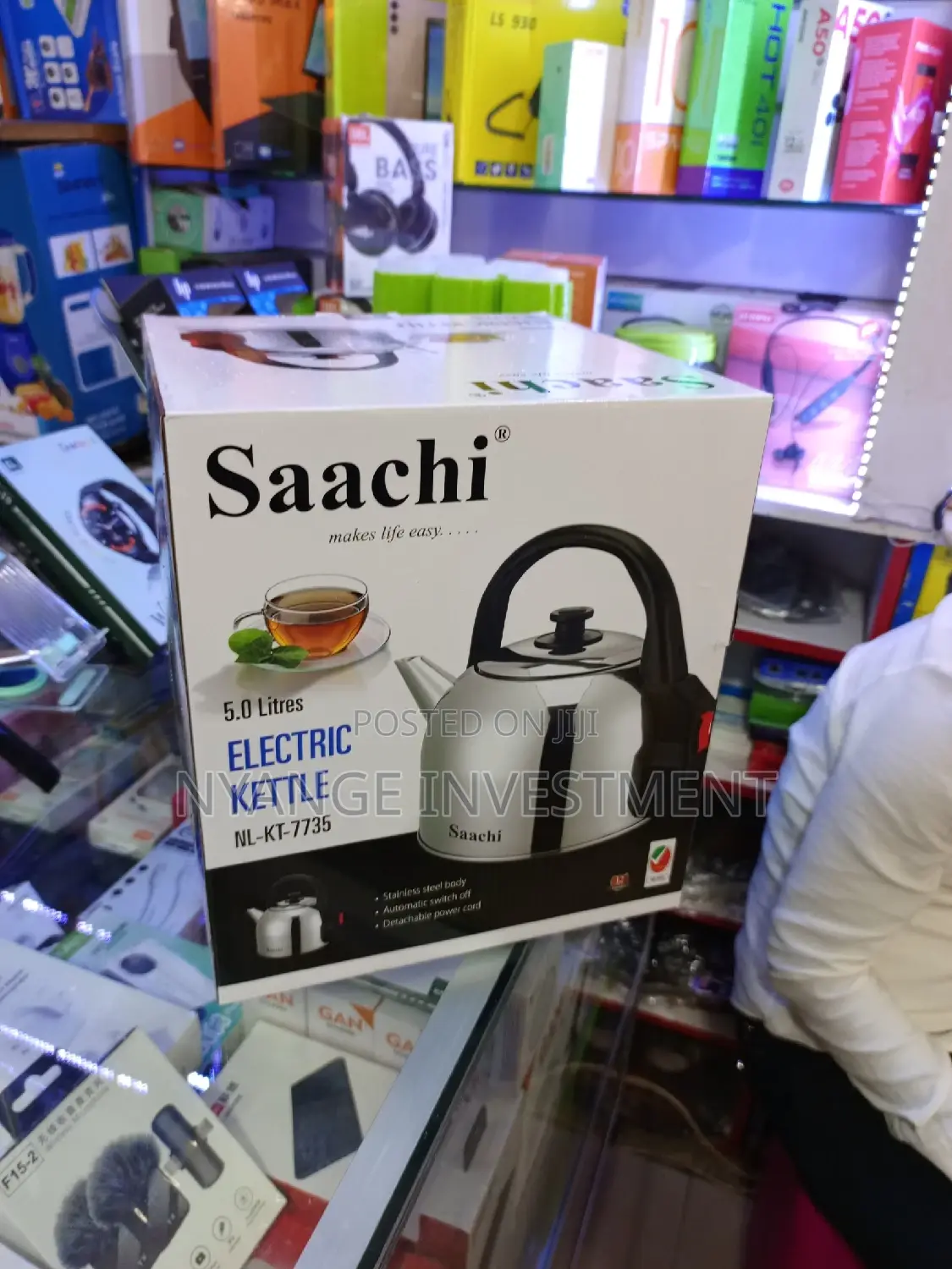 Electric Kettle Saachi 5l