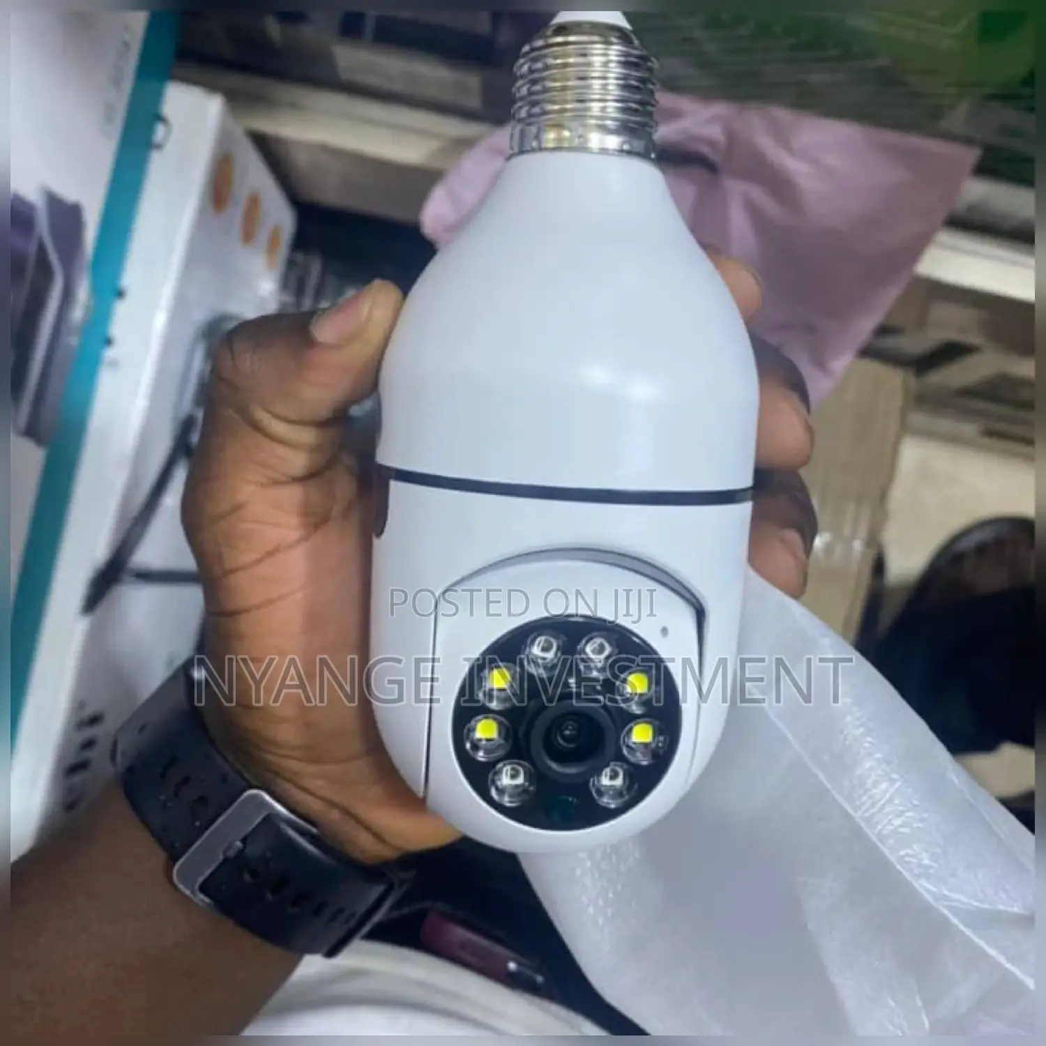 Bulb Camera for Security