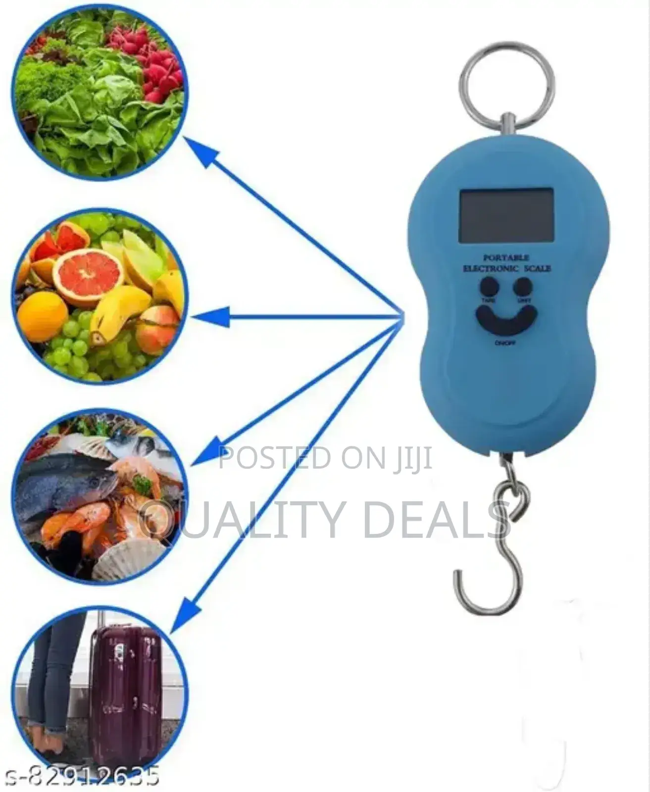 Mini Portable Digital Hanging Scale 50kg