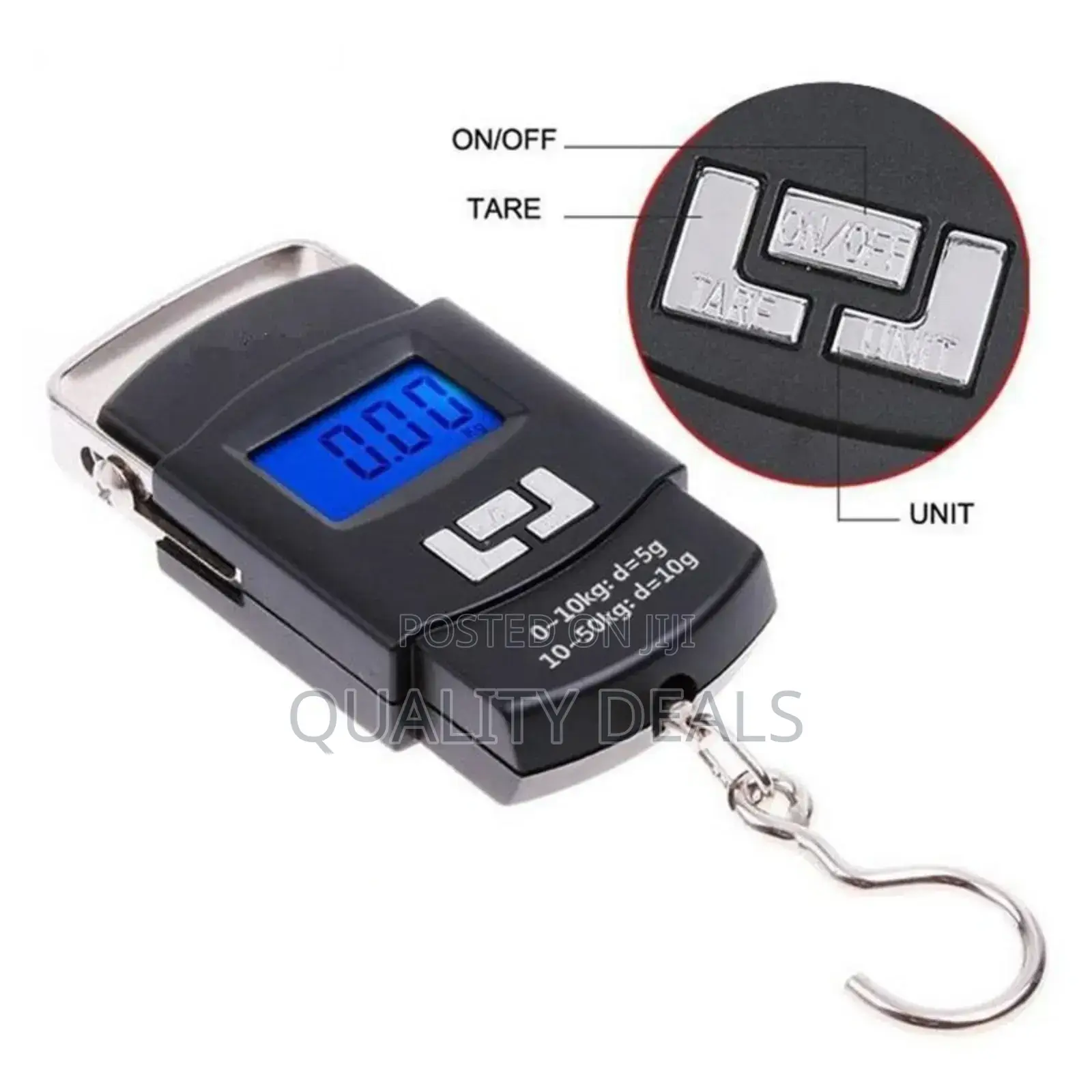 Portable 50kg Hanging Digital Scale