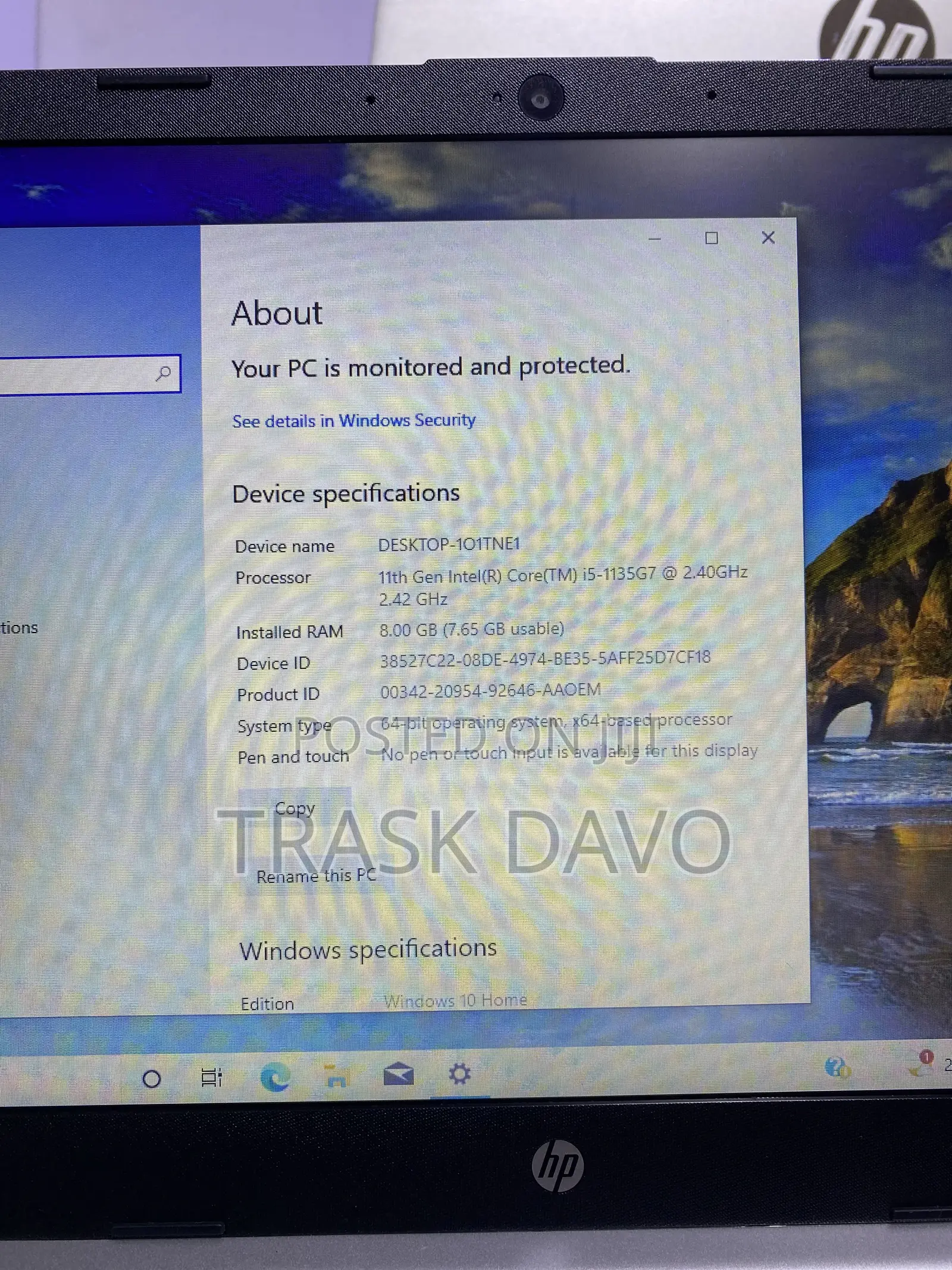 Laptop HP 15 8GB Intel Core I5 SSD 256GB