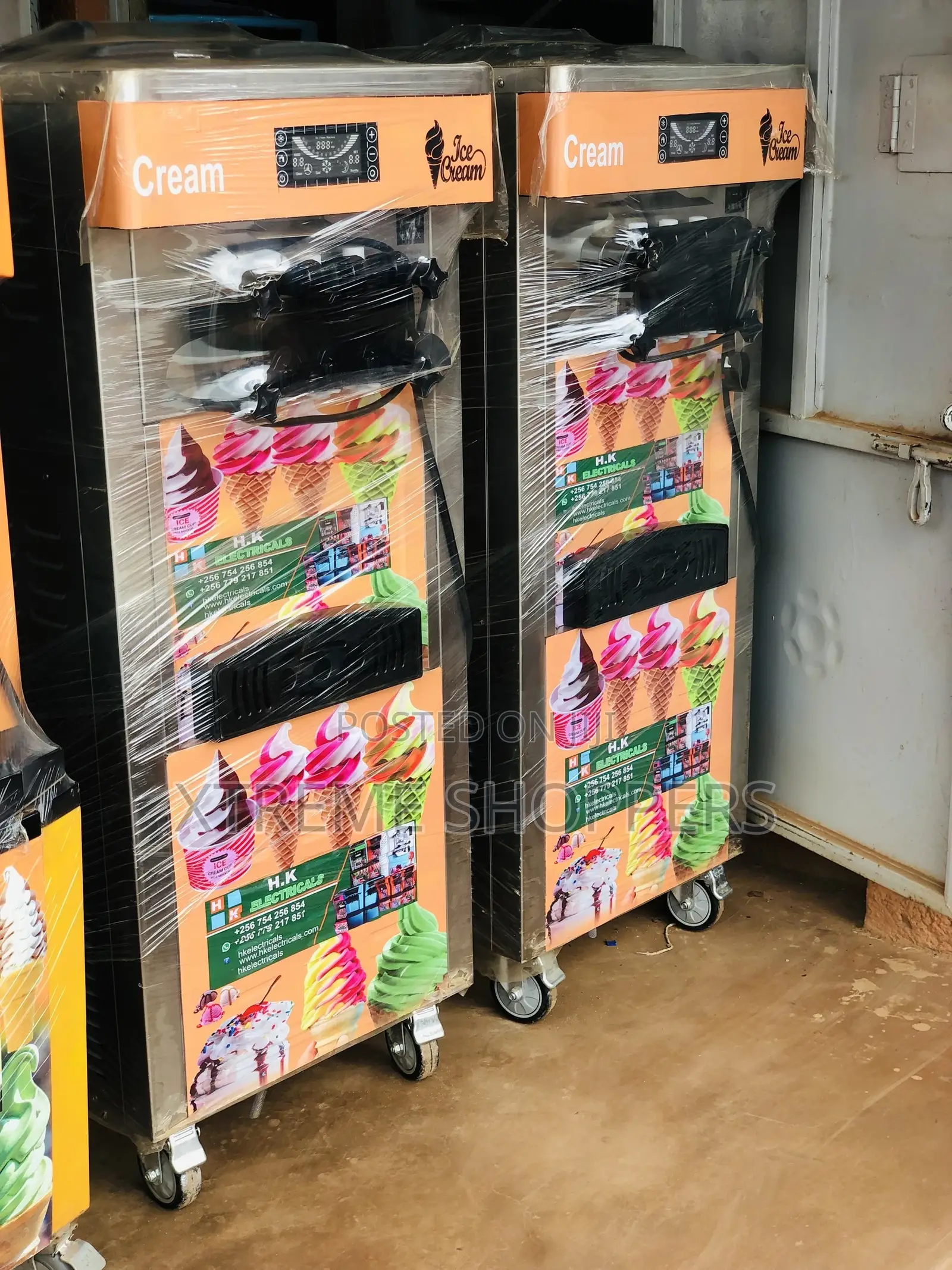 Excellent Ice Cream Machine/ 3flavors
