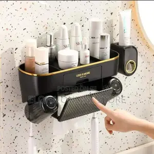 Multifunctional Toothbrush Holder